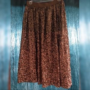 Lauren Conrad Runway Collection - Ombré Midi Skirt